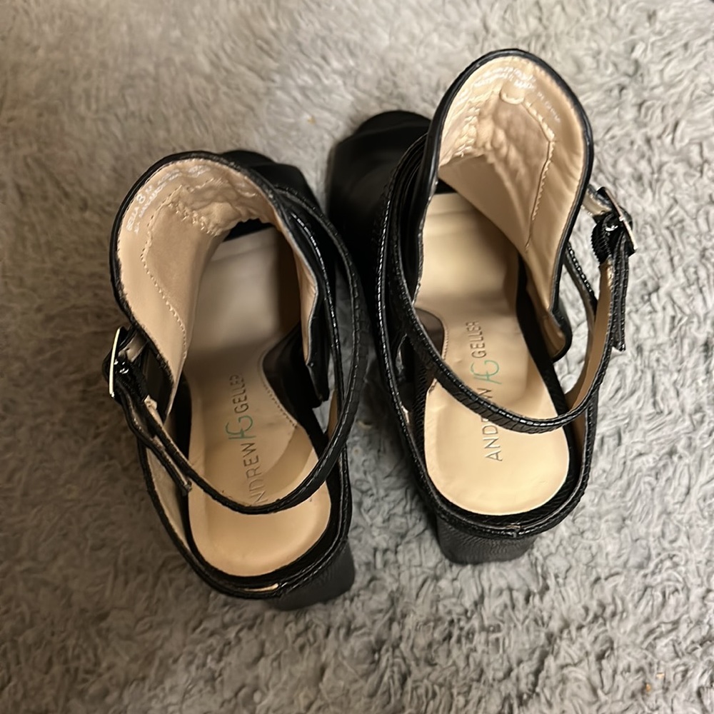 Open Toe Block Heels - image 2